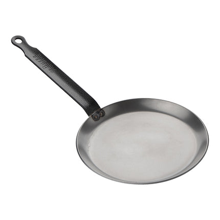 Crepe Pan with Riveted Iron Handle | de Buyer Carbone Plus | Stamped Steel | Ø18 cm 1