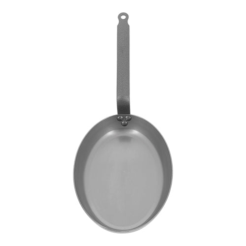 Oval Stamped Steel Fish Frying Pan | de Buyer Carbone Plus | 36 x 26 cm 1
