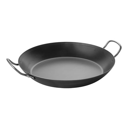 Paella Pan with Stainless Steel Handle | de Buyer La Lyonnaise | Stamped Steel | Ø34 cm 1