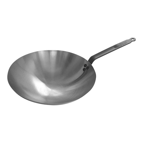 de Buyer Carbone Plus Stamped Steel Round Wok Ø35 cm 1