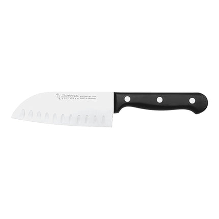 Santoku Chef's Knife | Burgvogel Serie 4000 | Stainless Steel Granton Edge | 13 cm Blade 1