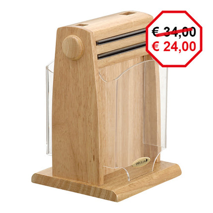 Wooden Magnetic Knife Rack | Déglon | Double-Sided | 23 x 15 x 16 cm 1