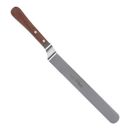 Stainless Steel Turning Spatula | EMGA | Wooden Handle | Blade 26 cm, 3.4 cm Wide 1