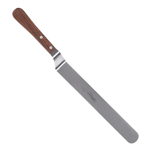 Stainless Steel Turning Spatula | EMGA | Wooden Handle | Blade 26 cm, 3.4 cm Wide 1