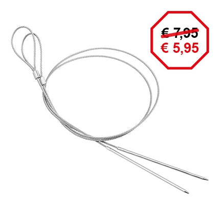Flexible Stainless Steel Skewers | Westmark | Set of 2 | L74 cm 1