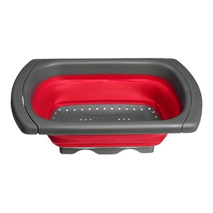 Foldable Extendable Colander | Westmark | Red TPE | 39 x 26 cm 1