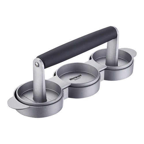 Mini Hamburger Press | Westmark | Aluminium | Ø6.5 cm 1