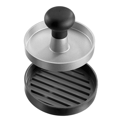 Hamburger Maker for Ø11 cm Burgers | Westmark | Cast Aluminium Top and Plastic Base | Ø11.5 x H8 cm 1