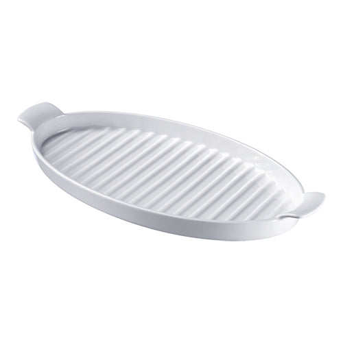 Westmark White Porcelain Serving Dish | 39.5 x 20 x H4 cm 1