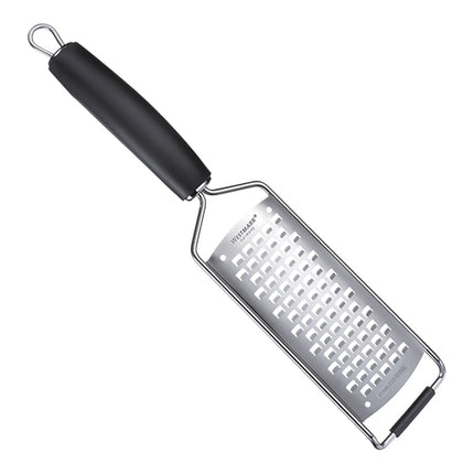 Westmark Coarse Stainless Steel Grater with Plastic Handle | Black | Dishwasher Safe | 32.5 cm 1