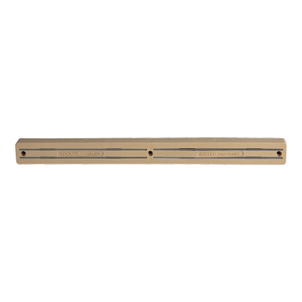 EMGA Magnetic Knife Rack | 2 Magnetic Strips | Beige ABS | Wall Mount | 35 x 2.2 x H3 cm 1