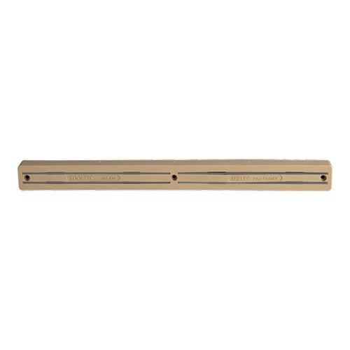 EMGA Magnetic Knife Rack | 2 Magnetic Strips | Beige ABS | Wall Mount | 35 x 2.2 x H3 cm 1