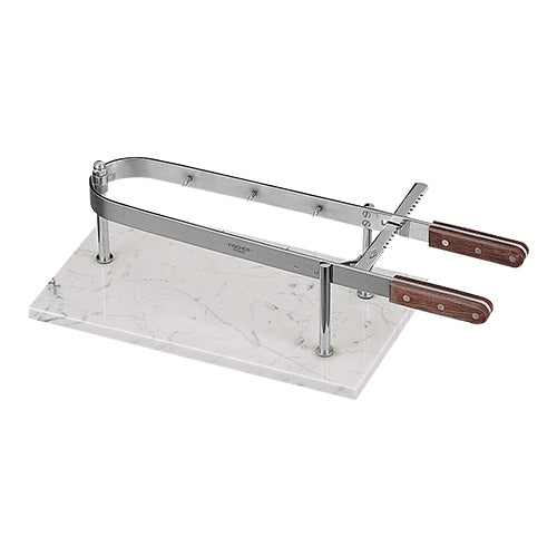 Ham Slicing Stand with Marble Tray | EMGA | Tray 45 x 26 cm | 62 x 26 x H18 cm 1
