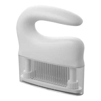 Meat Tenderizer with Stainless Steel Blades | EMGA | White ABS | 15 x 3 x H16.5 cm 1