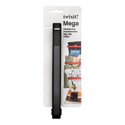 Bag Clip | Twixit | Black Polypropylene | 24 cm 1