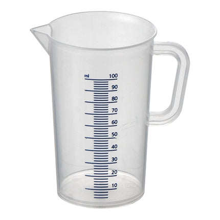 Transparent Polypropylene Measuring Jug with Pouring Spout | EMGA | 0.10 L | Ø5 x H8 cm 1