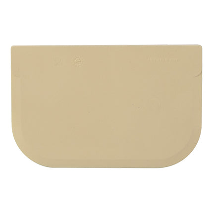 Cream Polypropylene Dough Scraper | EMGA | 12 x H8 cm 1