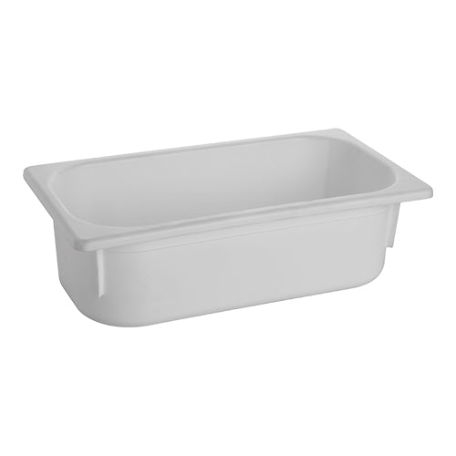 GN 1/3 Polypropylene Gastronorm Food Pan 100 mm | Utz | White | 3.75 L 1