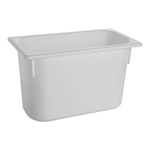 GN 1/3 Polypropylene Gastronorm Food Pan 200 mm | Utz | White | 7.25 L 1