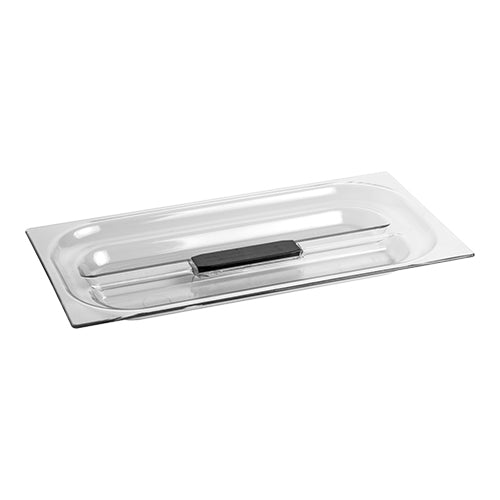 Transparent Polycarbonate GN 1/3 Gastronorm Lid | Utz | -30°C to 100°C | 32.5 x 17.6 cm 1