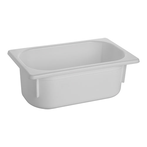 GN 1/4 Polypropylene Gastronorm Food Pan 100 mm | Utz | White | 2.5 L 1