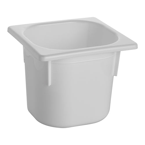 Polypropylene Gastronorm Pan GN 1/6 150 mm | Utz | White | 2.25 L 1