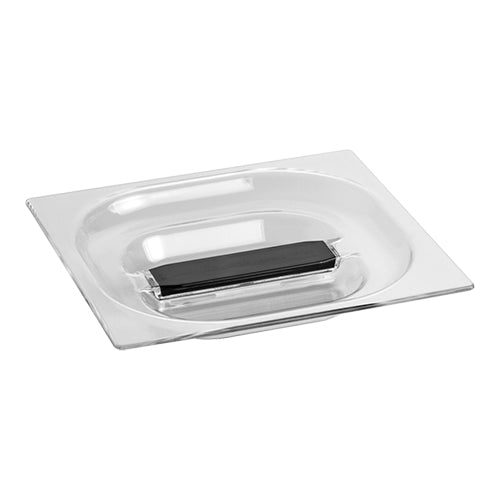 Transparent Polycarbonate GN 1/6 Gastronorm Lid | Utz | -30°C to 100°C | 17.6 x 16.2 cm 1