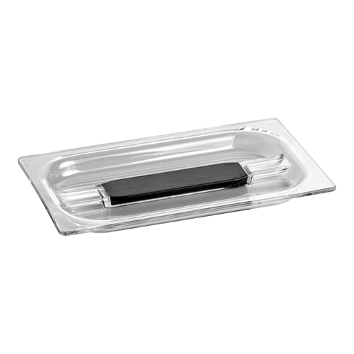 Transparent Polycarbonate GN 1/9 Gastronorm Lid | Utz | 17.6 x 10.8 cm | -30°C to 100°C 1