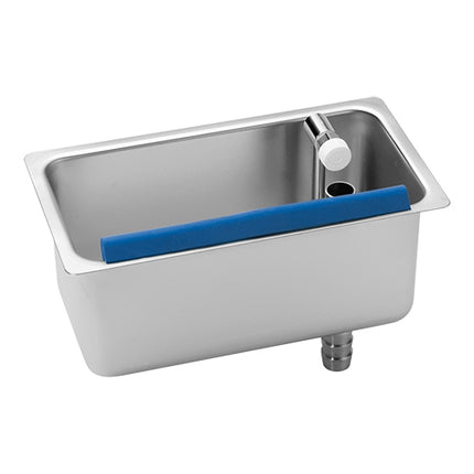 Ice Cream Portioner Cleaning Sink | Stöckel | Built-In Model | Stainless Steel 18/10 | 22 x 12 x H9 cm 1