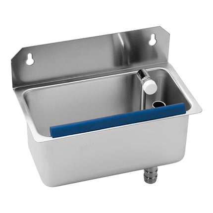 Stainless Steel 18/10 Ice Cream Portioner Cleaning Sink | Stöckel | Wall Mounted | 22 x 12.3 x H9 cm 1