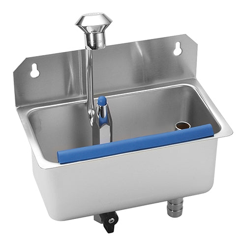 Ice Cream Portioner Cleaning Sink | Stöckel | Wall Mounted Stainless Steel 18/10 | Adjustable Cleaning Shower | W22 x D12.3 x H26.5 cm 1