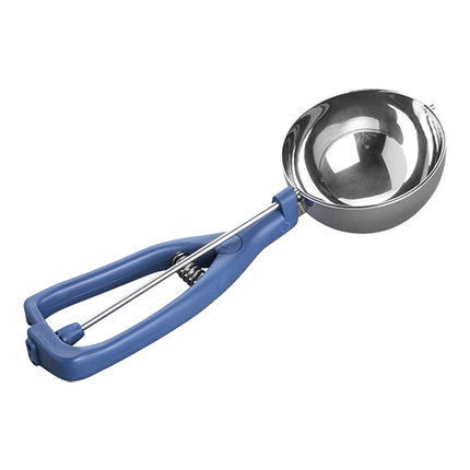 Stöckel Model K Ice Cream Portioner Scoop | Stainless Steel 18/10 Bowl, Ergonomic Blue Plastic Handle | 1/005 L, Ø9 cm 1