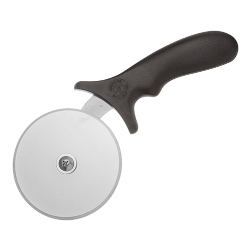 EMGA Pizza Cutter | Stainless Steel with Black Plastic Handle | Ø10.2 cm | 24 cm 1