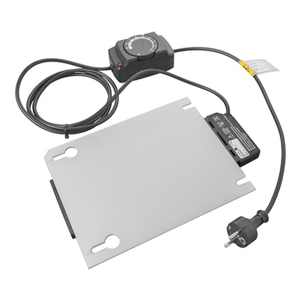 Heating Element for Chafing Dishes | Spring | 800 W | 9-Position Adjustable Thermostat | 30 x 20 x H1.5 cm 1