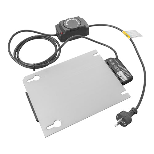Heating Element for Chafing Dishes | Spring | 800 W | 9-Position Adjustable Thermostat | 30 x 20 x H1.5 cm 1