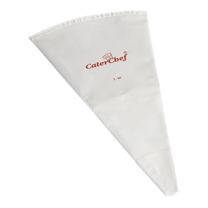 Seamless Cotton Pastry Bag | CaterChef | PU Coated | 40 cm 1