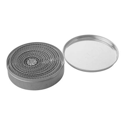 Round Scalloped Dough Cutter Set | EMGA | Set of 14 | Tinplate | Ø2–Ø11 cm 1