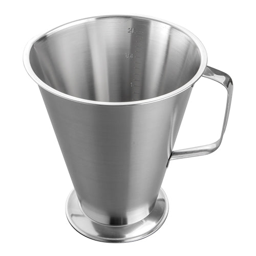 Stainless Steel Measuring Jug with Scale | EMGA | 2 L | Ø17 x H20 cm 1
