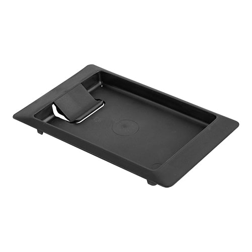 Black Bill Tray with Bill Clip | EMGA | Polypropylene | 18 x 11.5 x H2 cm 1