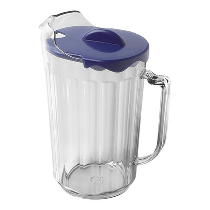 Transparent Pitcher with Lid and Pouring Spout | EMGA | 1.8 L | Polystyrene 1