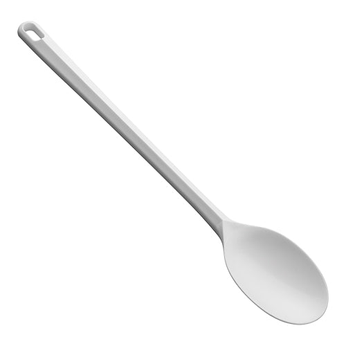 Cooking Spoon, White PBT | EMGA | Heat Resistant up to 220°C | L30 cm 1
