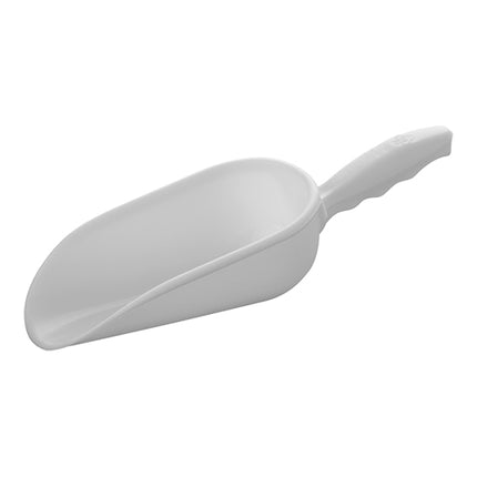 EMGA White Polypropylene Scoop | Dishwasher & Microwave Safe | 120 ml | 18 cm 1