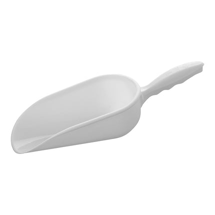 EMGA White Polypropylene Scoop | Dishwasher & Microwave Safe | 300 ml | 24 cm 1
