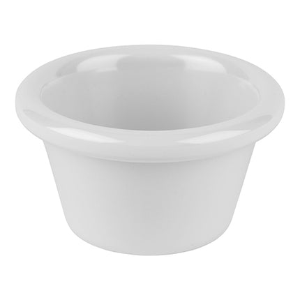 White Melamine Ramekin Ø7.8 x H4 cm | EMGA | 0.08 L | Dishwasher Safe 1