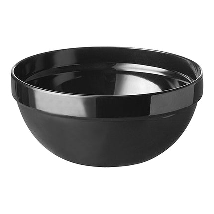 Round Black Melamine Serving Dish | EMGA | Ø14 x H6.5 cm | 0.5 L 1