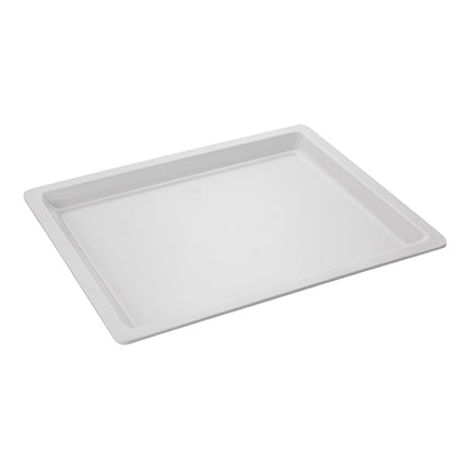 Melamine Gastronorm Food Pan GN 1/2 | Pujadas | White | 32.5 x 26.5 x H2 cm 1