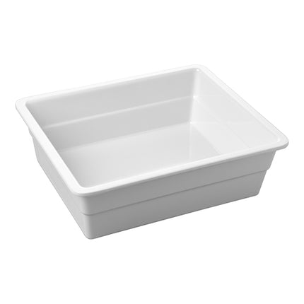Gastronorm Pan GN 1/2 | Pujadas | White Melamine | 32.5 x 26.5 x H10 cm 1