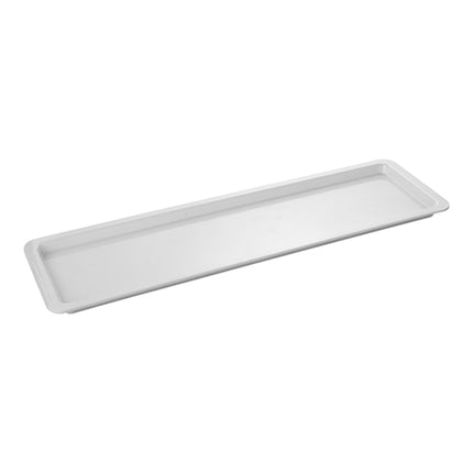 Melamine Gastronorm Food Pan GN 2/4 | Pujadas | White | 53 x 16.2 x H2 cm 1