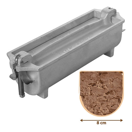 Hemispherical Pâté Mould with Lid | Adelmann | Cast Aluminium | 25 x 8 x H8 cm 1