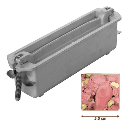 Rectangular Pâté Mould with Lid | Adelmann | Cast Aluminium | 24 x 5.5 x H7.5 cm 1